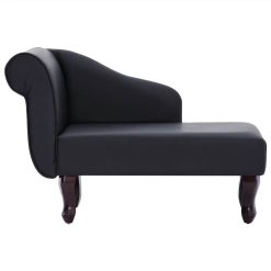 281367 Chaise Longue Faux Leather Black 4 281367 Chaise Longue Faux Leather Black -NEWTRAL Sales Shop 281367 Chaise Longue Faux Leather Black 469184 4