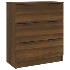 3 Piece Sideboards Brown Oak Engineered Wood -NEWTRAL Sales Shop 3 Piece Sideboards Brown Oak Engineered Wood 515219 2