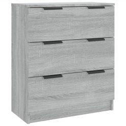 3 Piece Sideboards Grey Sonama Engineered Wood -NEWTRAL Sales Shop 3 Piece Sideboards Grey Sonama Engineered Wood 515217 2