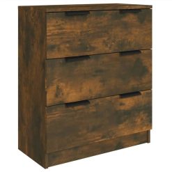 3 Piece Sideboards Smoked Oak Engineered Wood -NEWTRAL Sales Shop 3 Piece Sideboards Smoked Oak Engineered Wood 515488 3