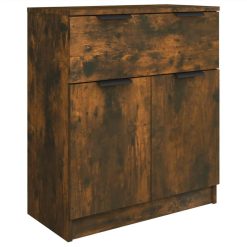 3 Piece Sideboards Smoked Oak Engineered Wood -NEWTRAL Sales Shop 3 Piece Sideboards Smoked Oak Engineered Wood 515488 4