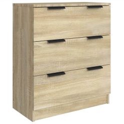 3 Piece Sideboards Sonoma Oak Engineered Wood -NEWTRAL Sales Shop 3 Piece Sideboards Sonoma Oak Engineered Wood 515456 3