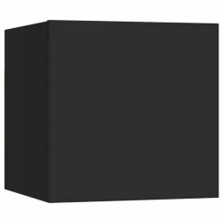 3 Piece TV Cabinet Set Black Chipboard 11 3 Piece TV Cabinet Set Black Chipboard -NEWTRAL Sales Shop 3 Piece TV Cabinet Set Black Chipboard 473769 5