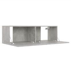 3 Piece TV Cabinet Set Concrete Grey Chipboard -NEWTRAL Sales Shop 3 Piece TV Cabinet Set Concrete Grey Chipboard 473782 5