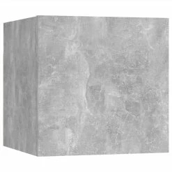 3 Piece TV Cabinet Set Concrete Grey Chipboard 11 3 Piece TV Cabinet Set Concrete Grey Chipboard -NEWTRAL Sales Shop 3 Piece TV Cabinet Set Concrete Grey Chipboard 473787 5