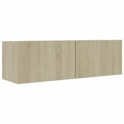 3 Piece TV Cabinet Set Sonoma Oak Chipboard 9 3 Piece TV Cabinet Set Sonoma Oak Chipboard -NEWTRAL Sales Shop 3 Piece TV Cabinet Set Sonoma Oak Chipboard 483187 3