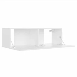 3 Piece TV Cabinet Set White Chipboard 11 3 Piece TV Cabinet Set White Chipboard -NEWTRAL Sales Shop 3 Piece TV Cabinet Set White Chipboard 473730 5
