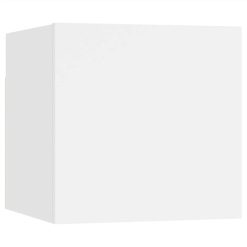 3 Piece TV Cabinet Set White Chipboard 5 3 Piece TV Cabinet Set White Chipboard -NEWTRAL Sales Shop 3 Piece TV Cabinet Set White Chipboard 473742 5