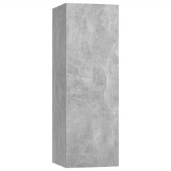 4 Piece TV Cabinet Set Concrete Grey Chipboard -NEWTRAL Sales Shop 4 Piece TV Cabinet Set Concrete Grey Chipboard 483311 4