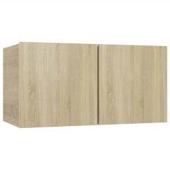 4 Piece TV Cabinet Set Sonoma Oak Chipboard -NEWTRAL Sales Shop 4 Piece TV Cabinet Set Sonoma Oak Chipboard 482453 3