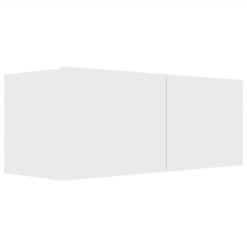 4 Piece TV Cabinet Set White Chipboard -NEWTRAL Sales Shop 4 Piece TV Cabinet Set White Chipboard 483266 3