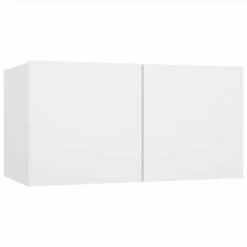 6 Piece TV Cabinet Set White Chipboard 9 6 Piece TV Cabinet Set White Chipboard -NEWTRAL Sales Shop 6 Piece TV Cabinet Set White Chipboard 482531 3