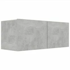 7 Piece TV Cabinet Set Concrete Grey Chipboard -NEWTRAL Sales Shop 7 Piece TV Cabinet Set Concrete Grey Chipboard 483226 3