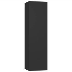 8 Piece TV Cabinet Set Black Chipboard -NEWTRAL Sales Shop 8 Piece TV Cabinet Set Black Chipboard 491375 3