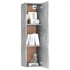 8 Piece TV Cabinet Set Concrete Grey Chipboard -NEWTRAL Sales Shop 8 Piece TV Cabinet Set Concrete Grey Chipboard 482388 4