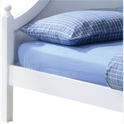 ACME Farah Twin-Over-Full Size Bunk Bed Frame With Ladder, And Wooden Slats Support, No Spring Box Required (Frame Only) - Oak + White -NEWTRAL Sales Shop ACME Farah Bunk Bed Twin Full in Oak White 37600 460942 3