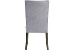 ACME Merel Fabric Upholstered Dining Chair Set Of 2, With Button Tufted Backrest, And Wood Legs, For Restaurant, Cafe, Tavern, Office, Living Room - Gray 3 ACME Merel Fabric Upholstered Dining Chair Set Of 2, With Button Tufted Backrest, And Wood Legs, For Restaurant, Cafe, Tavern, Office, Living Room - Gray -NEWTRAL Sales Shop ACME Merel Side Chair Set 2 in Gray Fabric Gray Oak 70168 471221 3