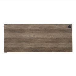 ACME Zakwani Home Office L-shaped Computer Desk With Storage Cabinets And Shelves, For Game Room, Office, Study Room - Oak -NEWTRAL Sales Shop ACME Zakwani Writing Desk Rustic Oak Black Finish OF00002 459996 2