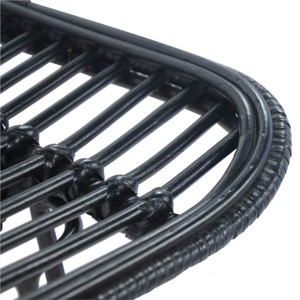 Bar Chairs 2 pcs Black Rattan Bar Chairs 2 Pcs Black Rattan -NEWTRAL Sales Shop Bar Chairs 2 pcs Black Rattan 448330 5