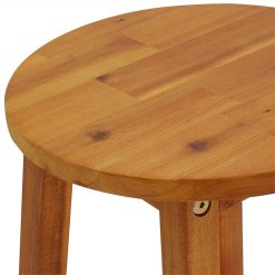 Bar Stools 8 Pcs Solid Wood Acacia -NEWTRAL Sales Shop Bar Stools 8 pcs Solid Wood Acacia 513491 3