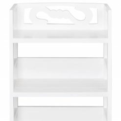 Bathroom Cabinet Albuquerque Wood White 46x24x117.5 Cm -NEWTRAL Sales Shop Bathroom Cabinet Albuquerque Wood White 46x24x117 5 cm 439816 4