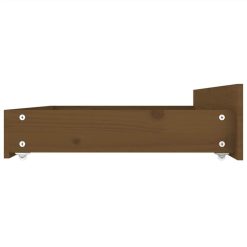 Bed Drawers 4 Pcs Honey Brown Solid Wood Pine -NEWTRAL Sales Shop Bed Drawers 4 pcs Honey Brown Solid Wood Pine 514212 4