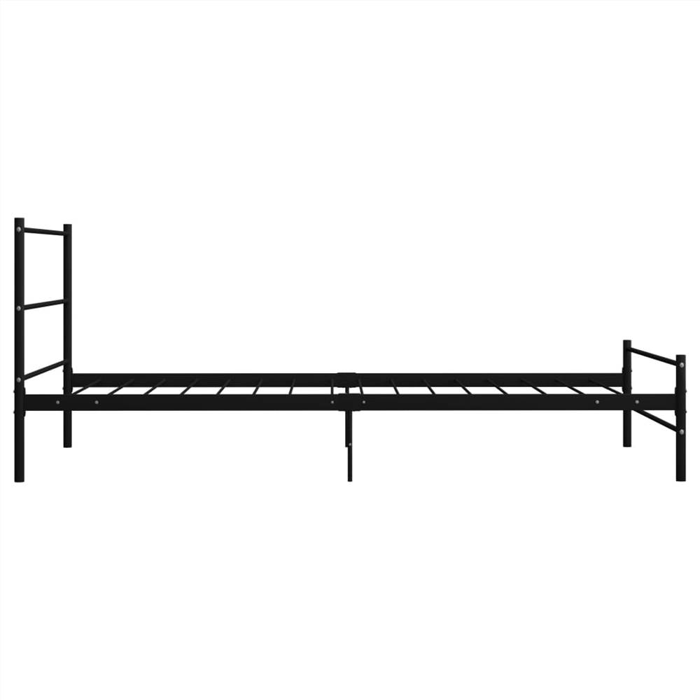 Bed Frame Black Metal 100x200 cm Bed Frame Black Metal 100x200 Cm -NEWTRAL Sales Shop Bed Frame Black Metal 100x200 cm 448951 3