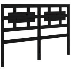 Bed Frame Black Solid Wood 140x190 Cm 5 Bed Frame Black Solid Wood 140x190 Cm -NEWTRAL Sales Shop Bed Frame Black Solid Wood 140x190 cm 511391 5