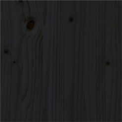 Bed Frame Black Solid Wood 150x200 Cm 5FT King Size 4 Bed Frame Black Solid Wood 150x200 Cm 5FT King Size -NEWTRAL Sales Shop Bed Frame Black Solid Wood 150x200 cm 5FT King Size 509718 4