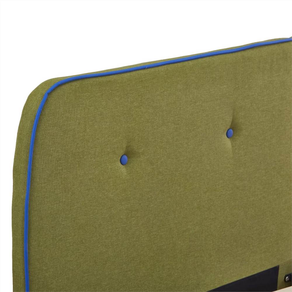 Bed Frame Green Fabric 150x200 cm Bed Frame Green Fabric 150x200 Cm -NEWTRAL Sales Shop Bed Frame Green Fabric 150x200 cm 488450 4