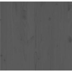 Bed Frame Grey Solid Wood 135x190 Cm 4FT6 Double -NEWTRAL Sales Shop Bed Frame Grey Solid Wood 135x190 cm 4FT6 Double 514656 4