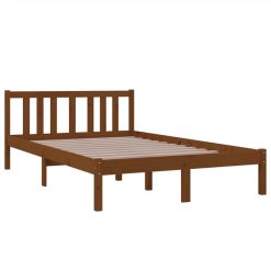 Bed Frame Honey Brown Solid Wood 120x200 Cm 2 Bed Frame Honey Brown Solid Wood 120x200 Cm -NEWTRAL Sales Shop Bed Frame Honey Brown Solid Wood 120x200 cm 510240 2