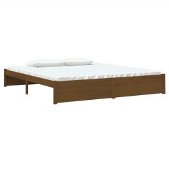 Bed Frame Honey Brown Solid Wood 180x200 Cm 6FT Super King 2 Bed Frame Honey Brown Solid Wood 180x200 Cm 6FT Super King -NEWTRAL Sales Shop Bed Frame Honey Brown Solid Wood 180x200 cm 6FT Super King 510993 2