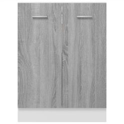 Bottom Cabinet Grey Sonoma 60x46x81.5 Cm Engineered Wood -NEWTRAL Sales Shop Bottom Cabinet Grey Sonoma 60x46x81 5 cm Engineered Wood 513935 4