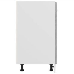 Bottom Cabinet Grey Sonoma 60x46x81.5 Cm Engineered Wood -NEWTRAL Sales Shop Bottom Cabinet Grey Sonoma 60x46x81 5 cm Engineered Wood 513935 5