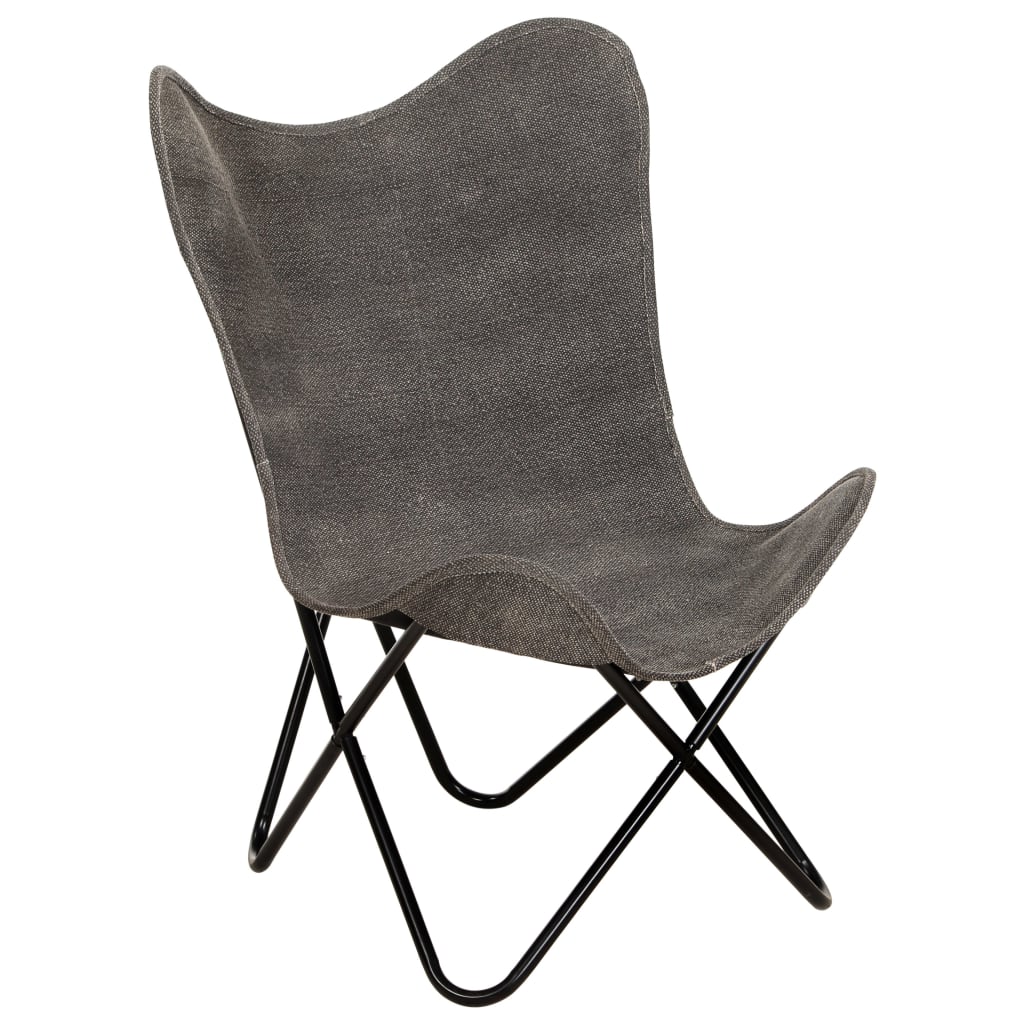 Butterfly Chair Anthracite Canvas Butterfly Chair Anthracite Canvas -NEWTRAL Sales Shop Butterfly Chair Anthracite Canvas 427909 0