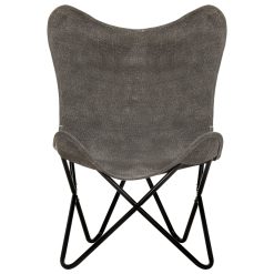 Butterfly Chair Anthracite Canvas 2 Butterfly Chair Anthracite Canvas -NEWTRAL Sales Shop Butterfly Chair Anthracite Canvas 427909 2