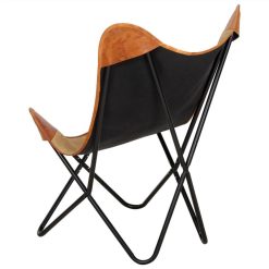 Butterfly Chair Brown Real Leather -NEWTRAL Sales Shop Butterfly Chair Brown Real Leather 450426 3