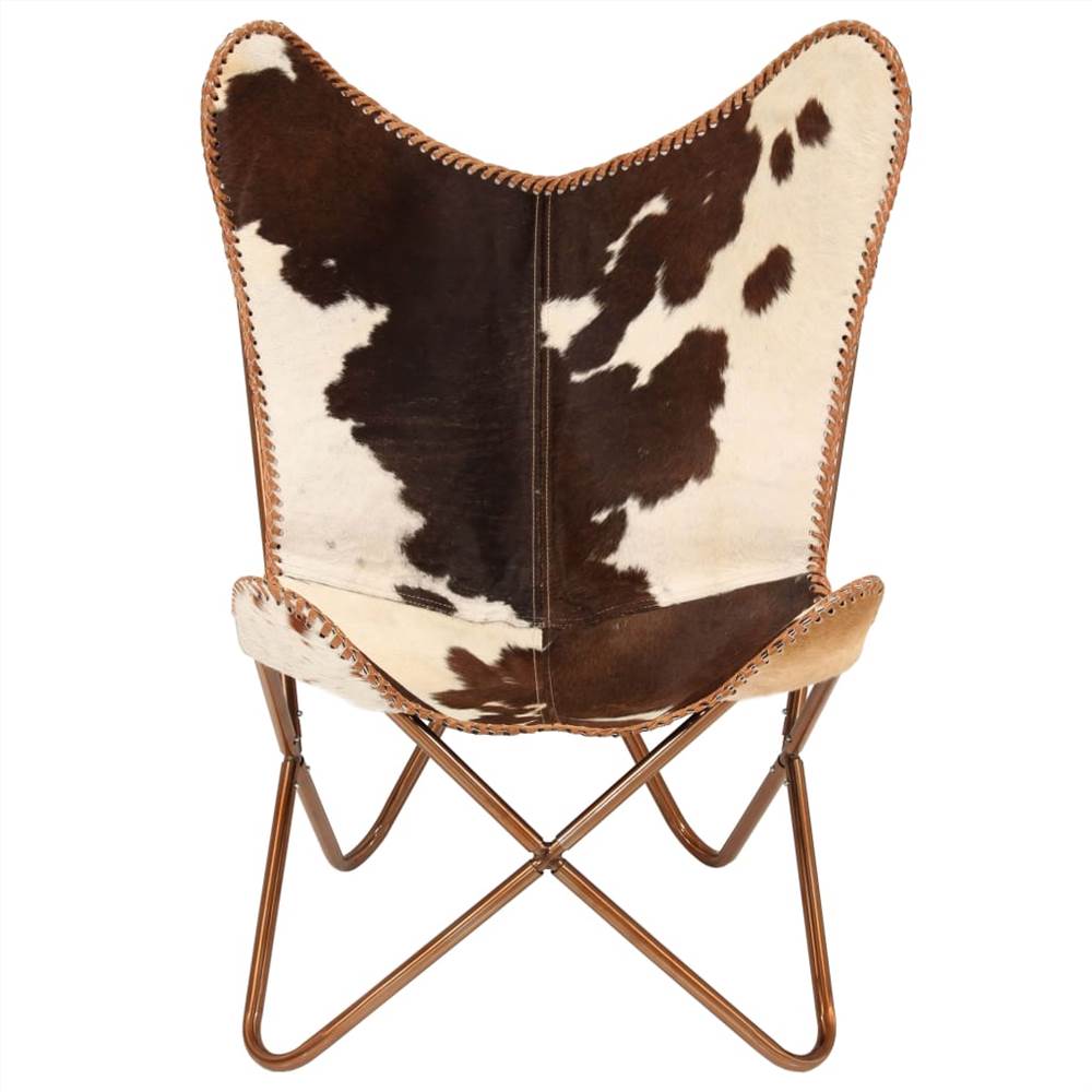 Butterfly Chair Brown and White Genuine Goat Leather Butterfly Chair Brown And White Genuine Goat Leather -NEWTRAL Sales Shop Butterfly Chair Brown and White Genuine Goat Leather 440504 2