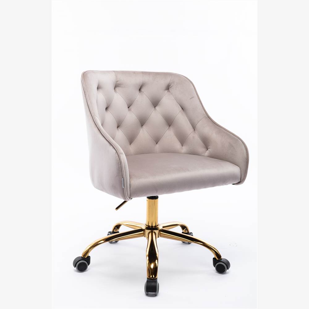 COOLMORE Modern Leisure Velvet Swivel Shell Chair Height Adjustable with Curved Backrest and Casters for Living Room, Bedroom, Dining Room, Office - Gray COOLMORE Modern Leisure Velvet Swivel Shell Chair Height Adjustable With Curved Backrest And Casters For Living Room, Bedroom, Dining Room, Office - Gray -NEWTRAL Sales Shop COOLMORE nbsp nbsp Swivel nbsp Shell nbsp Chair nbsp for nbsp Living nbsp Room Bed nbsp Room nbsp Modern nbsp Leisure office nbsp Chair 469818 6