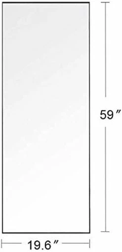 NEWTRAL Sales Shop -NEWTRAL Sales Shop Cathy1700 500 b Full Body Mirror Full Length Floor Mirror Free Standing Black Dressing Mirror Home D cor 59 x 19 7 461249 1