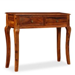Console Table Solid Sheesham Wood 90x32x76 Cm