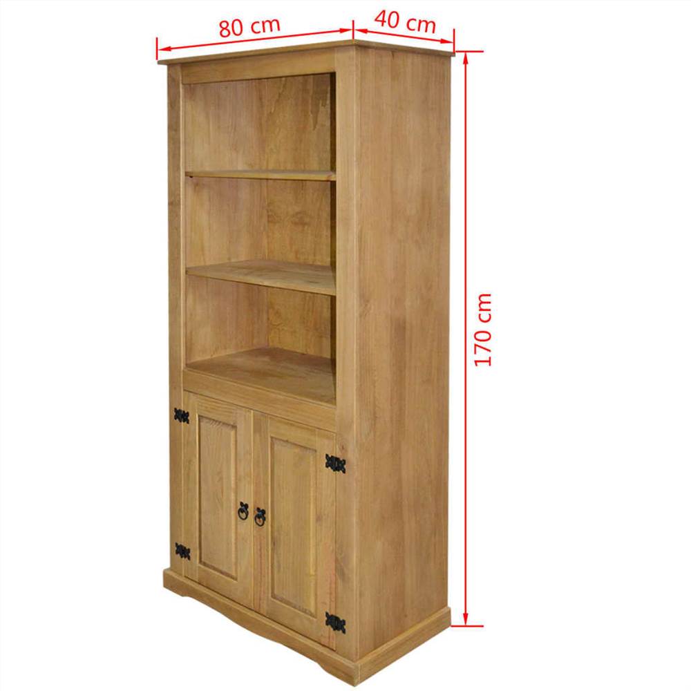 Cupboard Mexican Pine Corona Range 80x40x170 cm Cupboard Mexican Pine Corona Range 80x40x170 Cm -NEWTRAL Sales Shop Cupboard Mexican Pine Corona Range 80x40x170 cm 447666 4