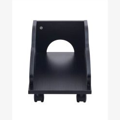 Home Office D&N Solid Wood Computer Desk With 2 Storage Drawers And CPU Tray - Black -NEWTRAL Sales Shop D N solid wood computer Desk office table with PC droller storage shelves and file cabinet two drawers CPU tray a shelf used for planting single black 458608 3