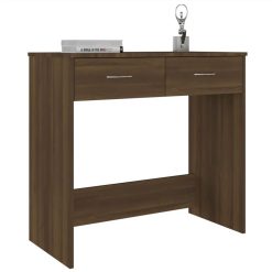 Desk Brown Oak 80x40x75 Cm Engineered Wood -NEWTRAL Sales Shop Desk Brown Oak 80x40x75 cm Engineered Wood 510550 2