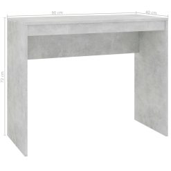 Desk Concrete Grey 90x40x72 Cm Chipboard -NEWTRAL Sales Shop Desk Concrete Grey 90x40x72 cm Chipboard 432099 5