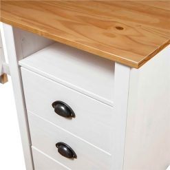 Desk Hill Range With 3 Drawers 120x50x74 Cm Solid Pine Wood -NEWTRAL Sales Shop Desk Hill Range with 3 Drawers 120x50x74 cm Solid Pine Wood 516311 4