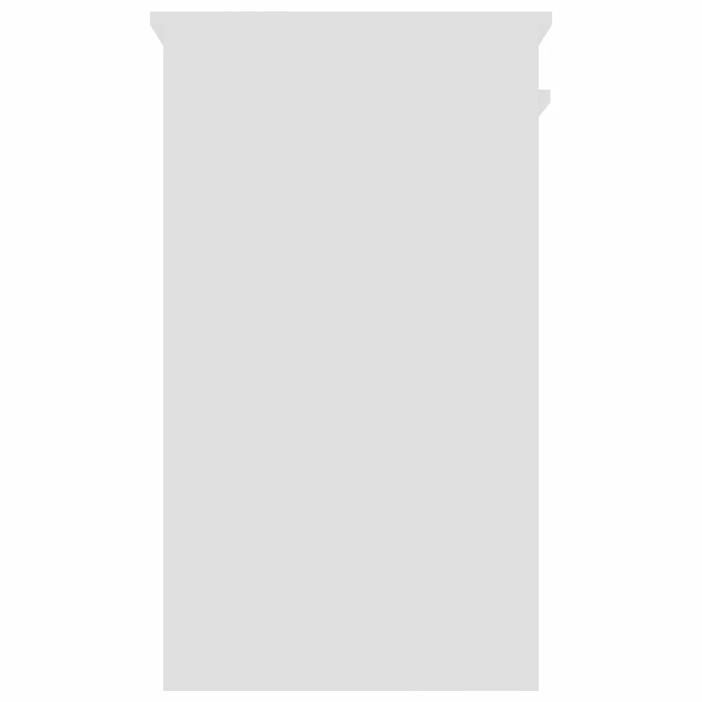 Desk White 90x45x76 Cm Chipboard 5 Desk White 90x45x76 Cm Chipboard - Image 5