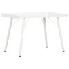 Desk White 90x50x79 Cm