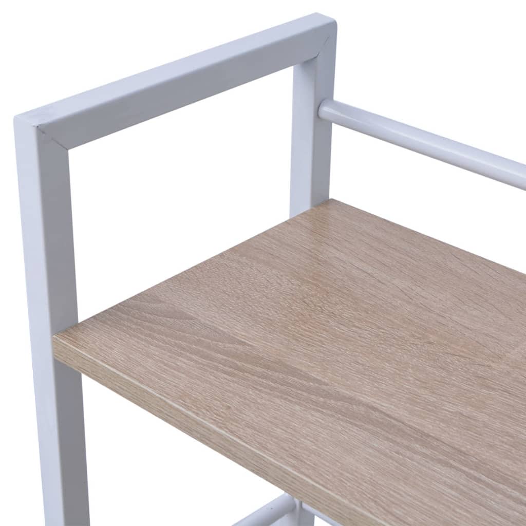 Desk with 4-Tier Bookcase Oak Desk With 4-Tier Bookcase Oak -NEWTRAL Sales Shop Desk with 4 Tier Bookcase Oak 432149 3